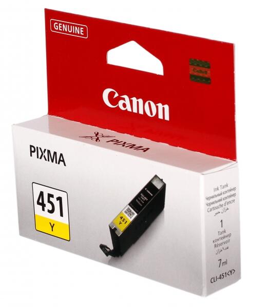 Картридж Canon CLI-451 [Yellow] (6526B001)