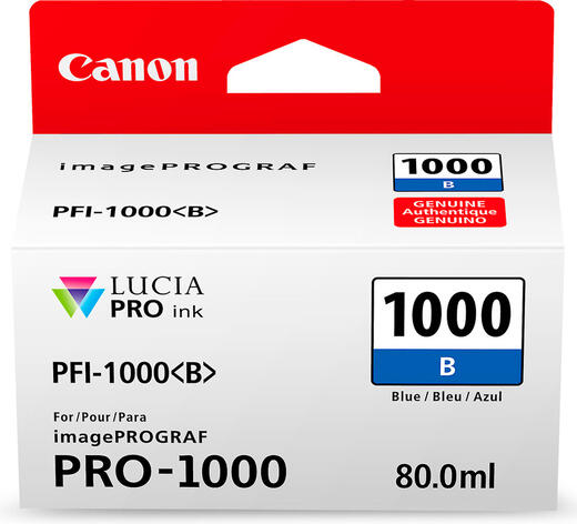Картридж струменевий Canon PFI-1000B (Blue)