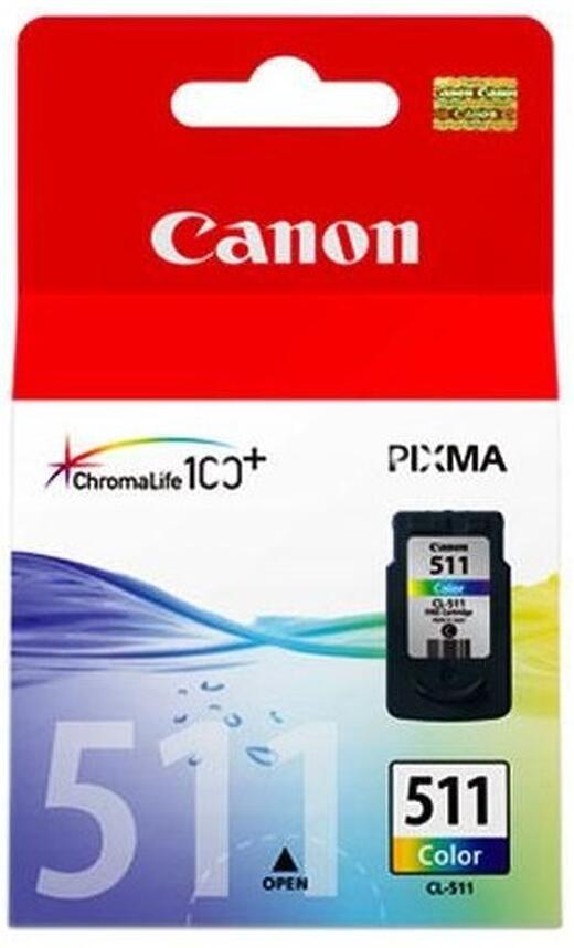 Картридж із друкуючою головкою струменевий Canon CL-511 кол. iP2700/2702/MP230/240/250/260/MX320/330/340