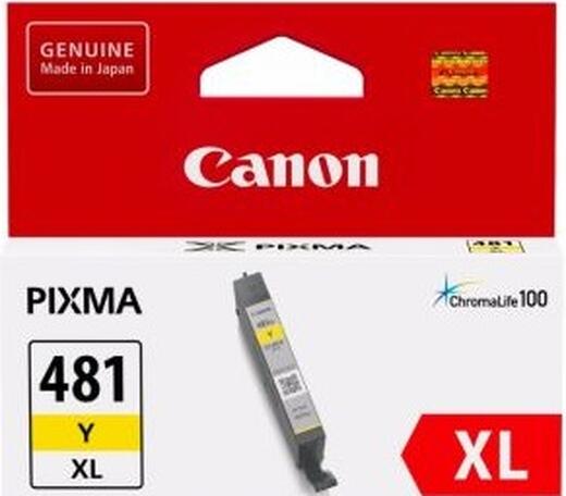 Картридж струменевий Canon CLI-481 XL PIXMA TS6140/8140/9140/TR7540/8540/TS6240/9540/8240/704/8340/6340 Yellow