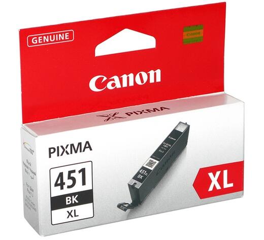 Картридж Canon CLI-451Bl XL (Black) PIXMA MG5440/MG6340