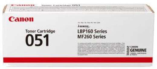 Тонер-картридж Canon 051 LBP162dw/MF269dw/267dw/264dw Black (1700 стор)