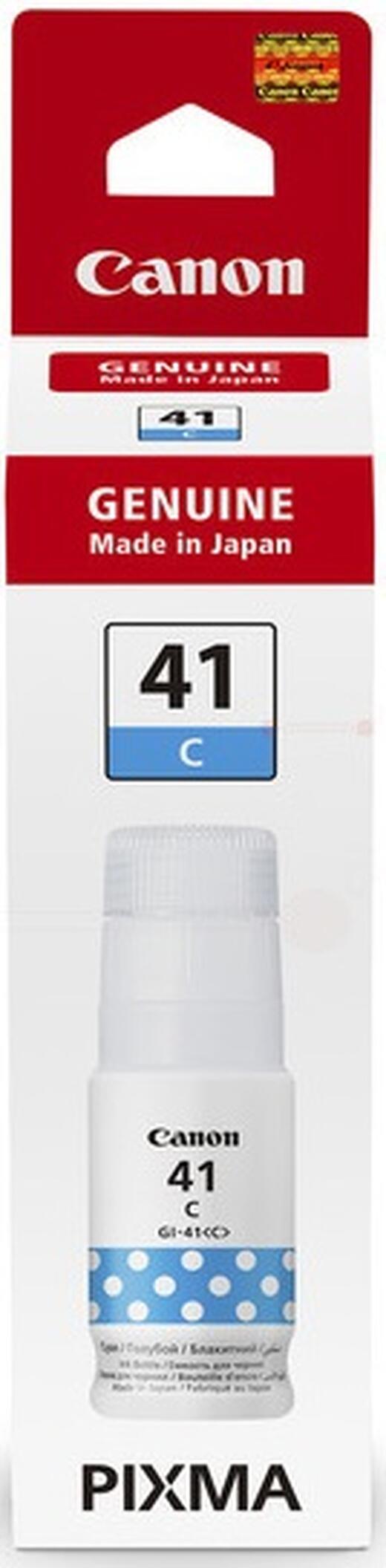 Контейнер з чорнилом Canon GI-41 PIXMA G1420/G2420/G3420/G2460/G3460 Cyan
