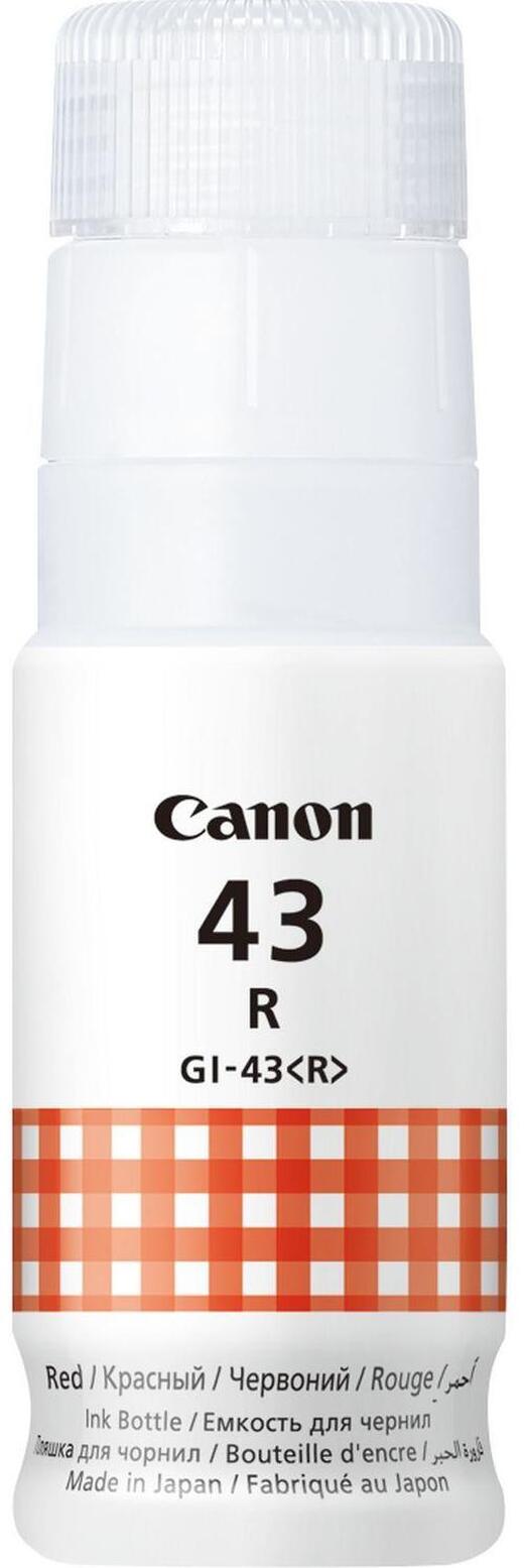 Контейнер з чорнилом Canon GI-43 PIXMA G540/G640 Red