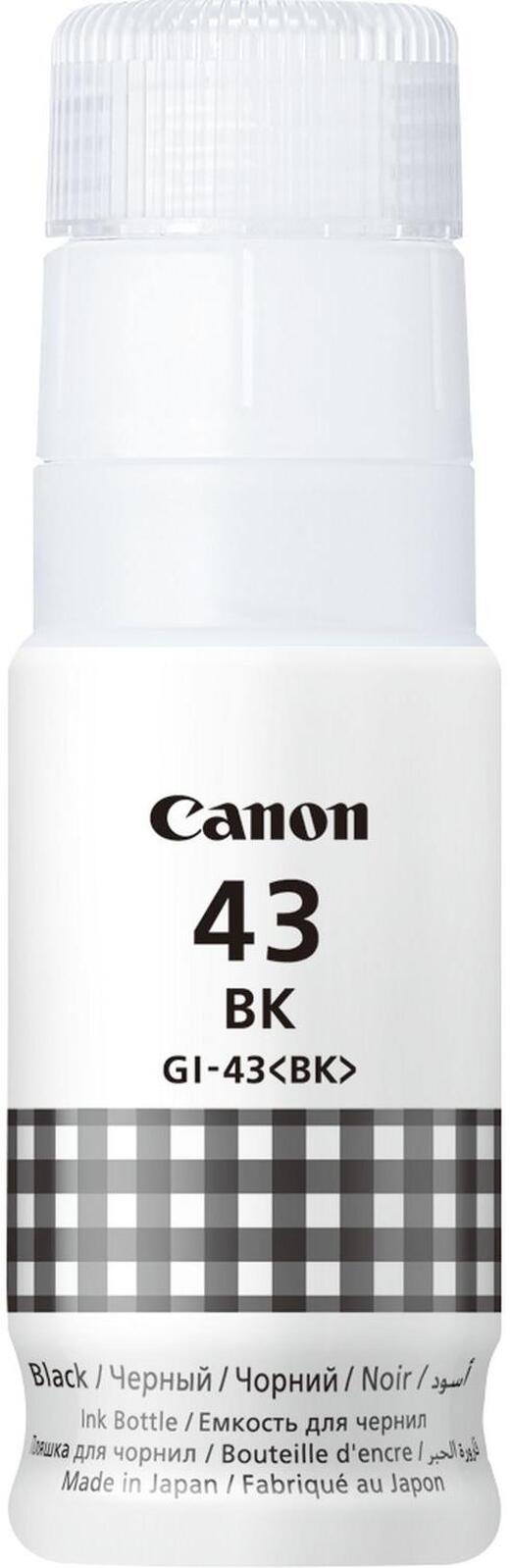 Контейнер з чорнилом Canon GI-43 G540/G640 Black