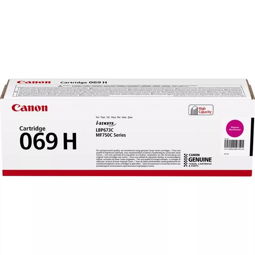 Картридж Canon 069H MF752Cdw/MF754Cdw/LBP673Cdw Magenta (5500 стр.)