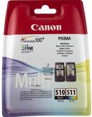 Комплект Canon No.510: Картридж Canon PG-510Bk/CL-511 кол. Multi Pack