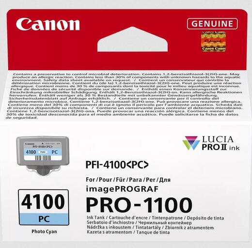 Картридж струменевий Canon PFI-4100 imagePROGRAF PRO-1100 Photo Cyan