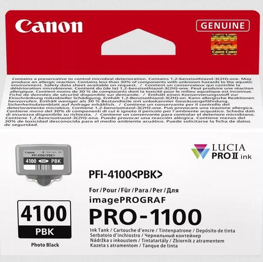Картридж струменевий Canon PFI-4100 imagePROGRAF PRO-1100 Photo Black