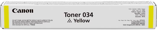 Тонер Canon 034 iRC1225 series (7300 стр) Yellow