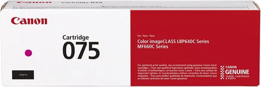 Картридж Canon 075M MF664Cdw/MF667Cdw/LBP646Cdw/LBP647Cdw Magenta (1300 стор.)