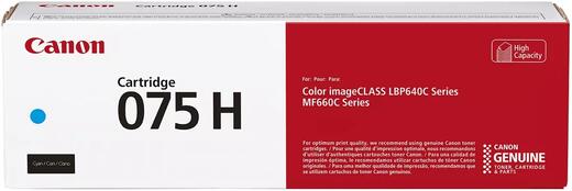 Картридж Canon 075H MF664Cdw/MF667Cdw/LBP646Cdw/LBP647Cdw Cyan (2500 стор.)