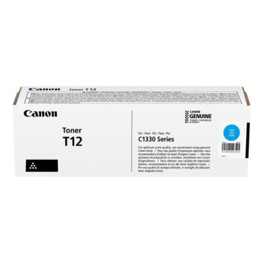 Тонер-картридж Canon T12 Cartridge Cyan (5097C006)